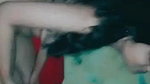 beautiful girl recorded nude on bed before sex