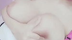 Teen girl with super big boobs