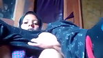 cute Pashto girl dildoing pussy