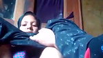 cute Pashto girl dildoing pussy