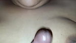 innocent housewife taking cum on her face