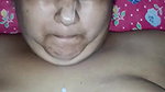 innocent housewife taking cum on her face