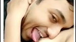 young couple kissing boobs sucking