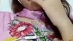 Cute Pakistani girl fingering on video call