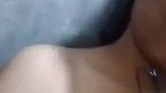 Beautiful cute girl showing on video call
