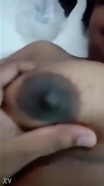 big boobs wife captured nude on bed