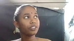 cute Tamil girl bathing on selsfie cam