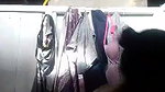 cute Tamil girl bathing on selsfie cam