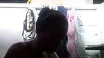 cute Tamil girl bathing on selsfie cam