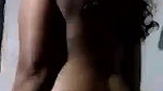 chubby nude girl taking bath