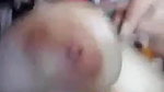 Pakistani wife boob sucking by Hubby on cam