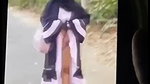 Hijabi Bengali Girl Walking Nude On Road