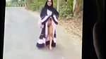 Hijabi Bengali Girl Walking Nude On Road