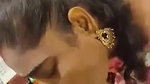 Tamil housewife giving blowjob to lover in hotel