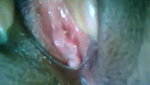 Bangladeshi horny girl fingering her sahved pussy