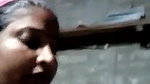 Bengali Boudi showing boobies on selfie cam mode