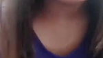 Paid girl shows her boobs on video call