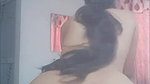 Cute Indian Girl Showing Pressing Her Boobs Ass