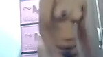 cute Tamil girl striptease nude video