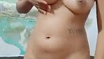 Indian girl shows her boobs and pussy
