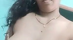 big booby Bhabhi showing her black pussy