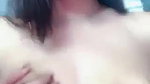 beautiful Bangladeshi girl toying with her big boobs