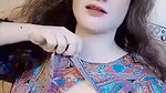 Sexy Desi eunuch shows her boobs