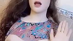 Sexy Desi eunuch shows her boobs
