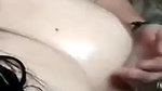 Indian girl showing boobs while bathing nude