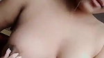 beautiful cute girl boobs show selfie MMS