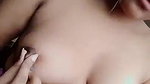 beautiful cute girl boobs show selfie MMS
