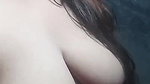 Beautiful Bhabhi showing her hanging melons