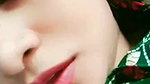 Bangladeshi beautiful girl licking her own nipples