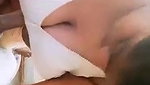cute Indian girl blowjob and boobs fucking