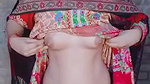 Hijabi Pakistani girl showing boobs and pussy