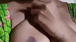 Desi girl playing with boobs and fingering pussy