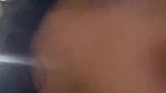 His breathing deepened to a moan while riding dick