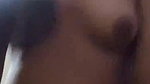 His breathing deepened to a moan while riding dick
