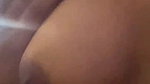 His breathing deepened to a moan while riding dick