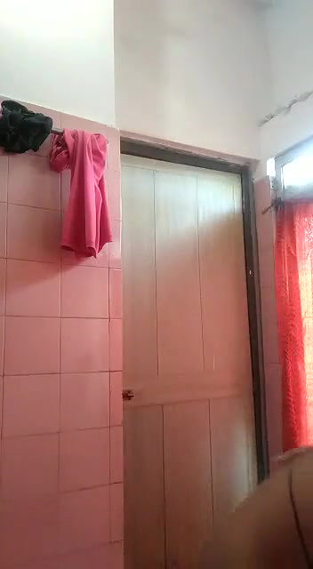 cute looking Desi girl naked bath show in bathroom