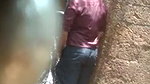 desparate Indian girl caught giving blowjob outdoors on cam
