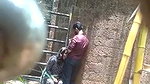 desparate Indian girl caught giving blowjob outdoors on cam