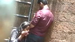 desparate Indian girl caught giving blowjob outdoors on cam