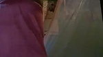 Cute village girl wearing clothes in front of cam