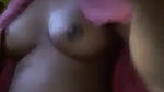 Cute village girl wearing clothes in front of cam