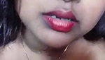 horny Desi bitch tounged her own nipples with pussy show