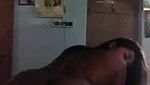 horny Desi bitch tounged her own nipples with pussy show