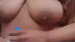 super chubby wife juggling with her big boobies