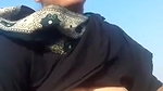 chubby Pathani Bhabhi showing boobs and pussy outdoors