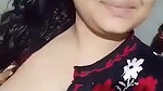 Big boob unsatisfied Bhabi showing for lover